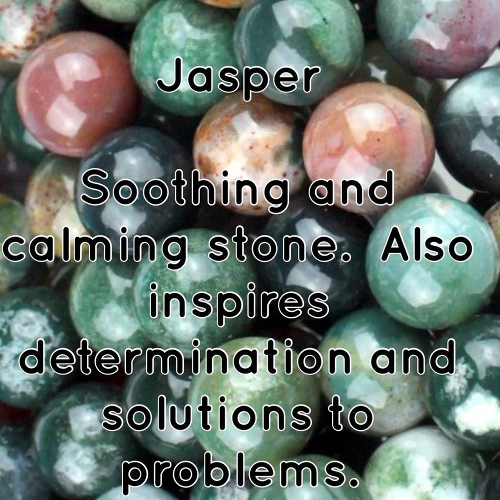 ❇️💚fancy jasper semiprecious mini bracelet